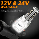 LED Headlight 6000K 2000W 300000LM Low Beam bulbs High Power Generic