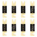 Fuse 30A-500A AMP ANL Type Gold Plated Blade Fuses For Auto Car Stereo Audio