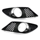 Pair Front Bumper Fog Light Grill Set Fit Mercedes Benz C-Class W204 2008-2010 Generic