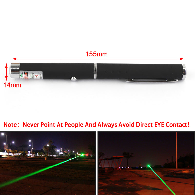 1mw 3PCS Laser Pointer Pen Red + Green + Blue/Violet Laser Pointer Visible Beam