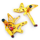 Rearsets Rear Sets Footpegs Footrest For Kawasaki ZX-R 400 Ninja 2018-2019 Generic