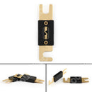 Fuse 30A-500A AMP ANL Type Gold Plated Blade Fuses For Auto Car Stereo Audio