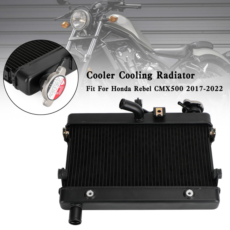 Honda Rebel CM 500 CMX500 2017-2022 Radiator Cooling Cooler