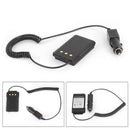 Car Charger Battery Eliminator Adapter 12V/24V Fit for Yaesu FT70D FT70DR