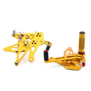 CNC Adjustable Rearsets Rear Set Foot pegs For Kawasaki Ninja Z 1000 2017 Generic