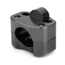 Areyourshop CNC Aluminum Motorcycle Handlebar Risers 22-28mm Universal Clamp Mount