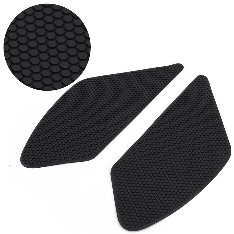 Pair Tank Protector Side Tankpad Fit For Ducati Monster 797 17-19 Rubber Black Generic