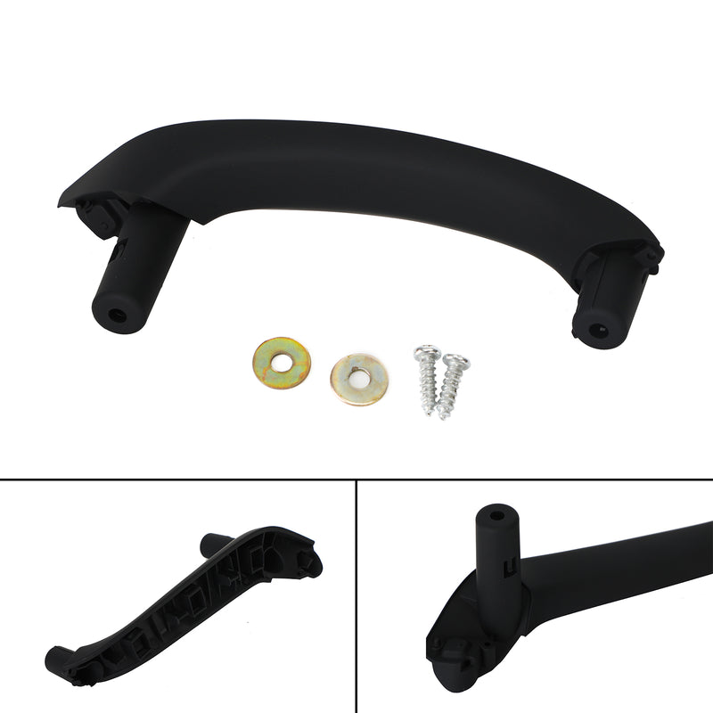 Left+Right Door Interior Inner Handle Pull Trim Black For BMW F25 F26 X3 X4 Generic