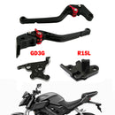Motorcycle Long Clutch Brake Lever fit for YAMAHA MT125 2014-2019 Generic