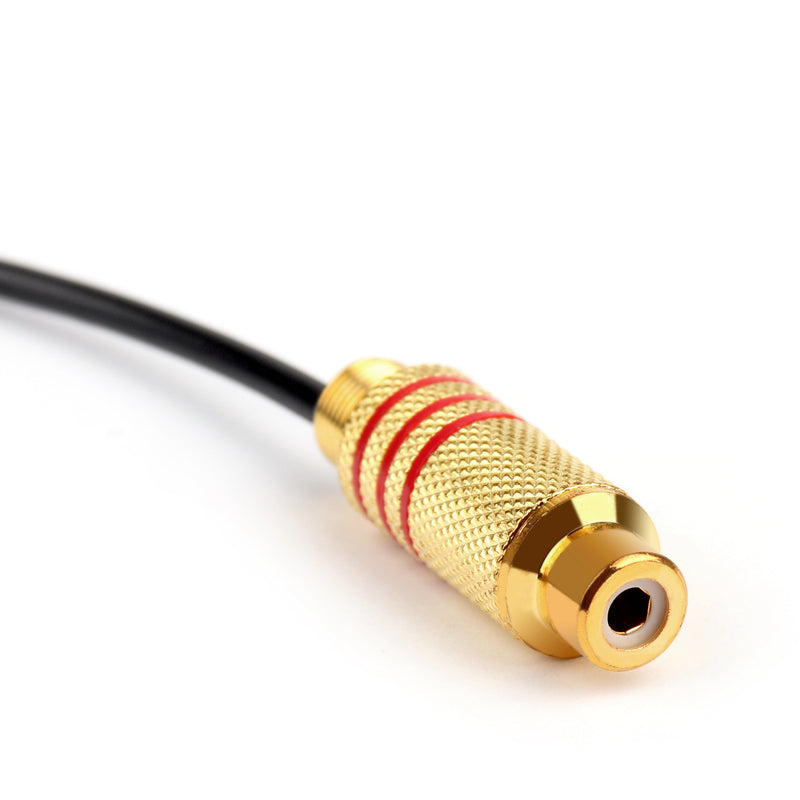 4Pcs 20CM RCA Female Jack To Fakra-C Male & Female Plug RG174 Splitter Cable 50Ω