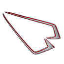 Carbon Fiber Front Fog Light Lamp Eyebrow Cover Trim For Civic 10th 2016-2019 Generic