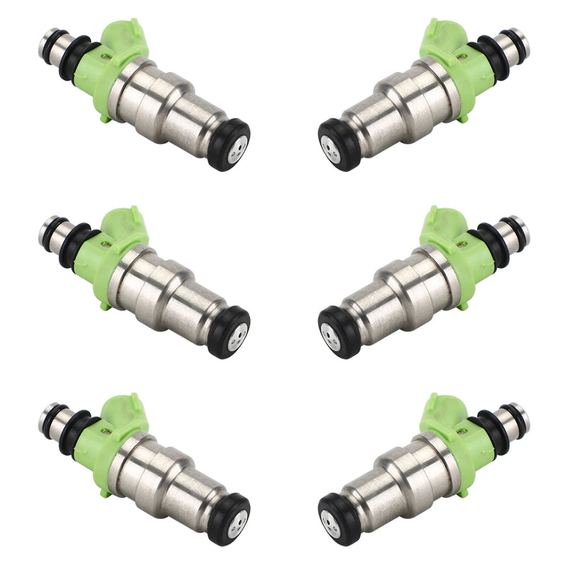 6PCS Fuel Injectors 23250-70080 Fit Toyota Cressida Supra 3.0L 1989-1992 312CC Generic