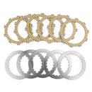 Clutch Kit Iron& Friction Plates fit for Honda TRX300 TRX350 TRX400FW TRX450S Generic