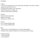 ABS Plastic Motorcycle Windshield WindScreen for Yamaha XSR700 XSR900 2020 Generic