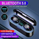 Mini 9D Stereo Headphones Earbuds Bluetooth 5.0 Headset Wireless TWS Earphones