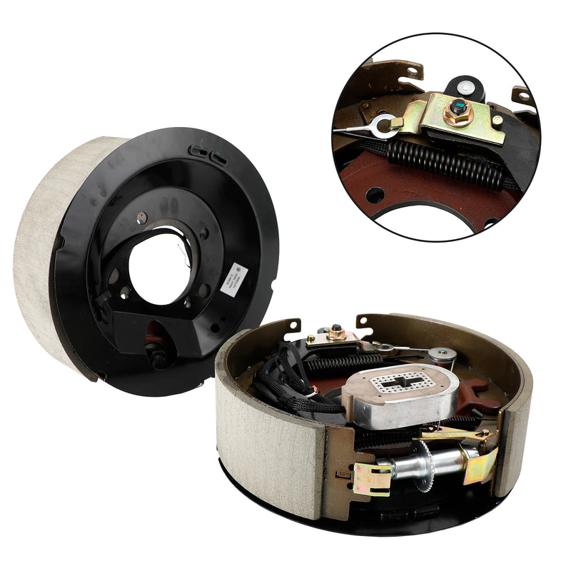 Electric Trailer Brake Kit W/Shields-Self-Adjusting-12-1/4"-Left/Right Hand-8K