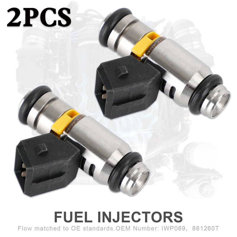 2PCS Fuel Injectors 861260T For Fiat Marine Mercruiser IWP069