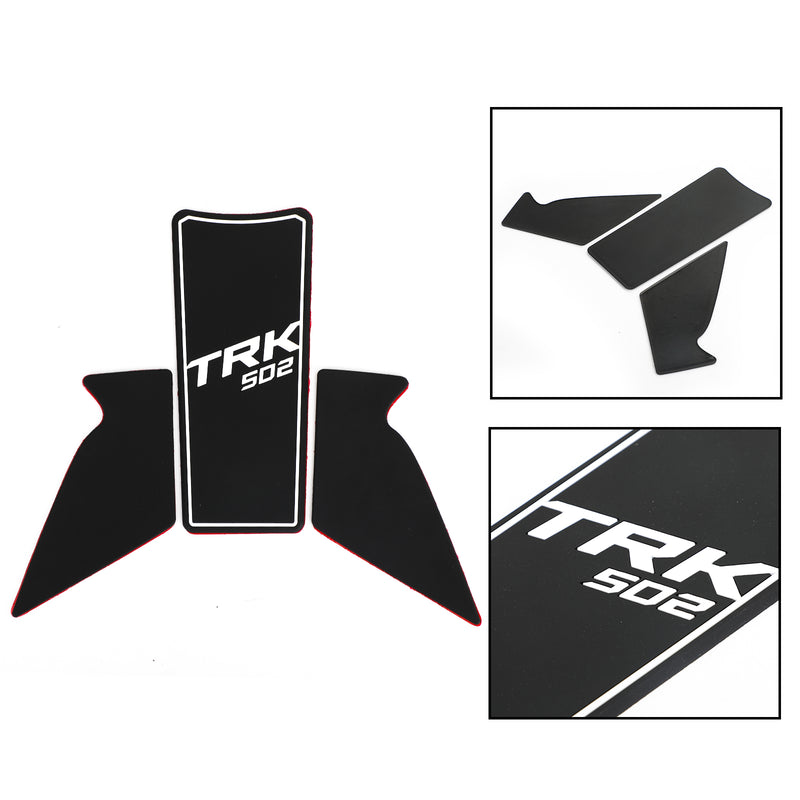 Tank Traction Pad Side Gas Knee Grip for Benelli TRK502 TRK 502 502X Generic