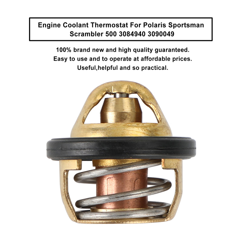 Engine Coolant Thermostat For Polaris Sportsman Scrambler 500 3084940 3090049 Generic