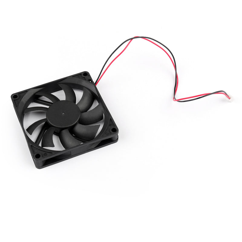 10PCS DC Brushless Cooling PC Computer Fan 12V 8015s 80x80x15mm 0.16A 2 Pin Wire