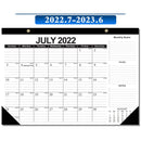 2022.7-2023.12 Calendar Brownline Home Office Monthly Desk Pad Calendar