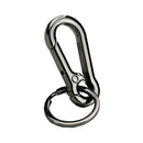 Chrome Metal Spring Steel Pull Chain keyring keychain key chain pendant Key Generic