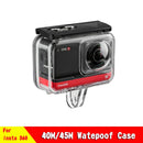 TELESIN 40M Waterproof Housing Case Underwater fit for Insta360 ONE R