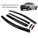 Car Window Sun Rain Guard Visors Kit 6PCS For FORD Escape 2013-2019 Generic