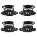Set of 4 Carb Holders L & R For Suzuki 1980-1982 GS650E/G/GL/M GS550E/L/M/T