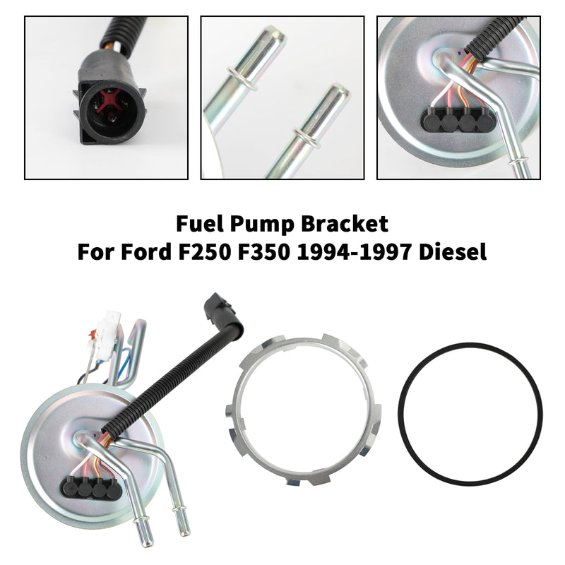 Ford F250 F350 1994-1997 FMSU-9DER Diesel Fuel Pump Mount Hanger Bracket