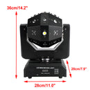 RGBW 3 In1 LED Laser Moving Head Stage Light DMX DJ Disco Party Effect Lighting