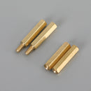 120Pcs M3 Brass Male Female Standoff Spacer Hex Screws Bolts Nuts Set