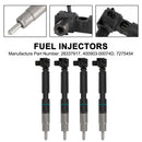 4PCS Fuel Injectors 400903-00074D 7275454 fit Bobcat fit Doosan D24 D18 Engine 28337917