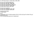 Starter for Seadoo 800 GTX GSX XP SPX 95-02 782cc 278001301 278000576 278001038 Generic