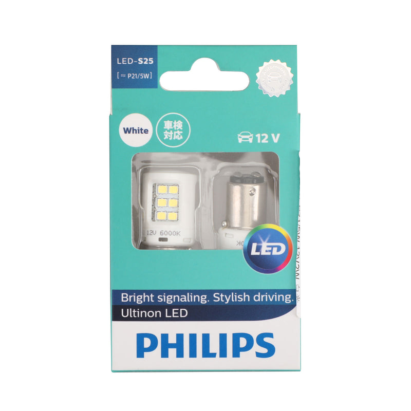 For Philips Ultinon Led Bright Signaling P21/5W 12V2W 6000K 11499ULWX2 Generic