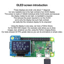 0.96" 0.91" OLED Screen Module 128X64 Fit for Raspberry Pi 3 4B/3B and Pi Zero