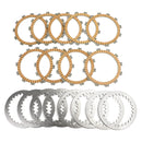 Clutch Kit Iron& Friction Plates fit for Yamaha R6 YZF600 TRX850 FZR1000 Generic
