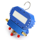 Combo 3.5CFM 1/4HP Air Vacuum Pump HVAC + R134A Kit AC A/C Manifold Gauge Set