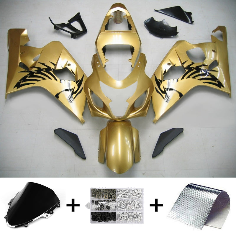 Suzuki GSXR 600/750 2004-2005 Fairing Kit Bodywork Plastic ABS