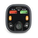 18W FM Transmitter External Microphone Dual USB PD Type C Fast Charger Bluetooth 5.0 Handsfree Car FM Modulator 3.1A PD