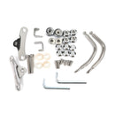 Universal ABS Plastic Motorcycle Windshield Windscreen with Mounting Kit Generic