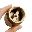 Brass Check Valve G1/2" G3/4" G1" M To F Thread Non-Return Backflow Prevention