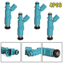 4PCS Fuel Injectors 23250-23020 Fit Toyota Yaris Vitz 1.0L 1.3L 1999-2005 Generic