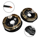 Electric Trailer Brake Kit-Self-Adjusting-12"-Left/Right Hand Assemblies 5.2K-7K