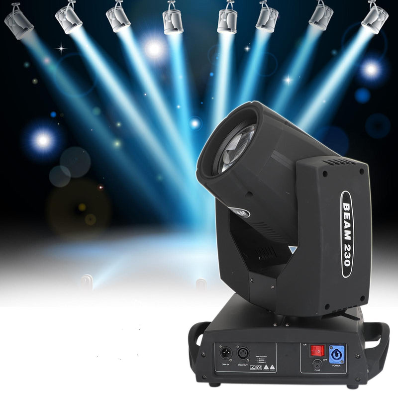 230W Moving Head Light, Stage Lights Spotlight 230W 7R Zoom Moving Head Beam Sharpy Light 8 Prism Strobe DMX 16Ch for Party Stage
