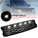 2013-2017 Vogue L405 Land Rover Range Rover Front Bumper Upper Grill With LED lights