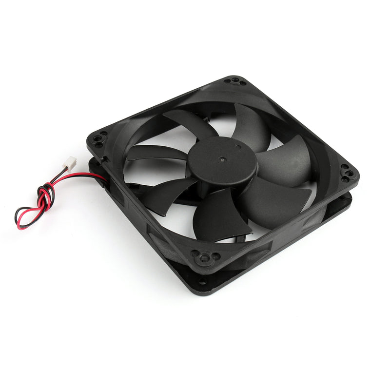 DC Brushless Cooling PC Computer Fan 12V 12025s 120x120x25mm 0.2A 2 Pin