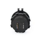 QC 3.0 Socket Charger With A Newest On/Off Touch Button Fast Charging Technology Blue