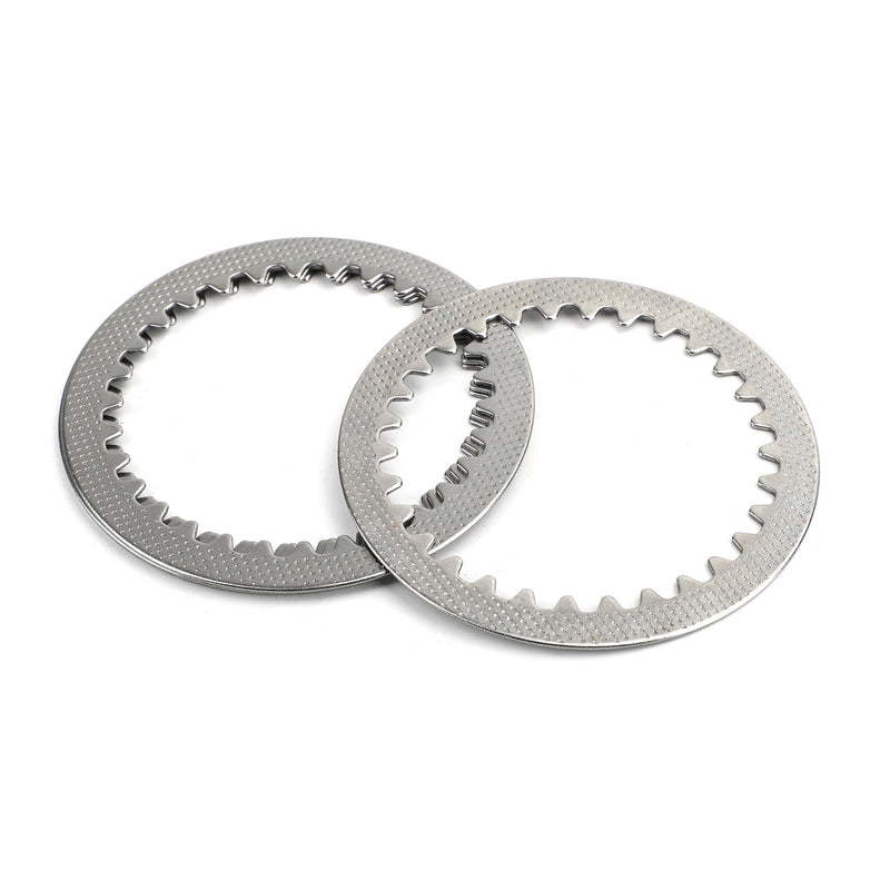 Clutch Kit Iron& Friction Plates fit for Yamaha TT500 SR400 SR400SP SR500 Generic
