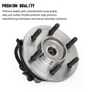 2018-2020 Ford F150 4WD Models Front Wheel Hub Bearing Assembly 515177 For Generic